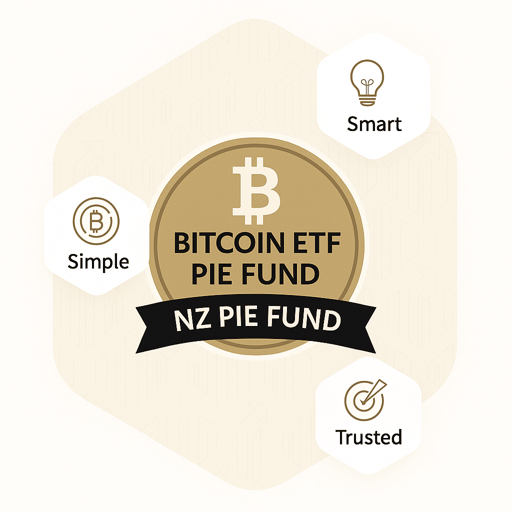 Simple smart trusted Bitcoin ETF PIE Fund logo Simple smart trusted Bitcoin ETF PIE Fund logo